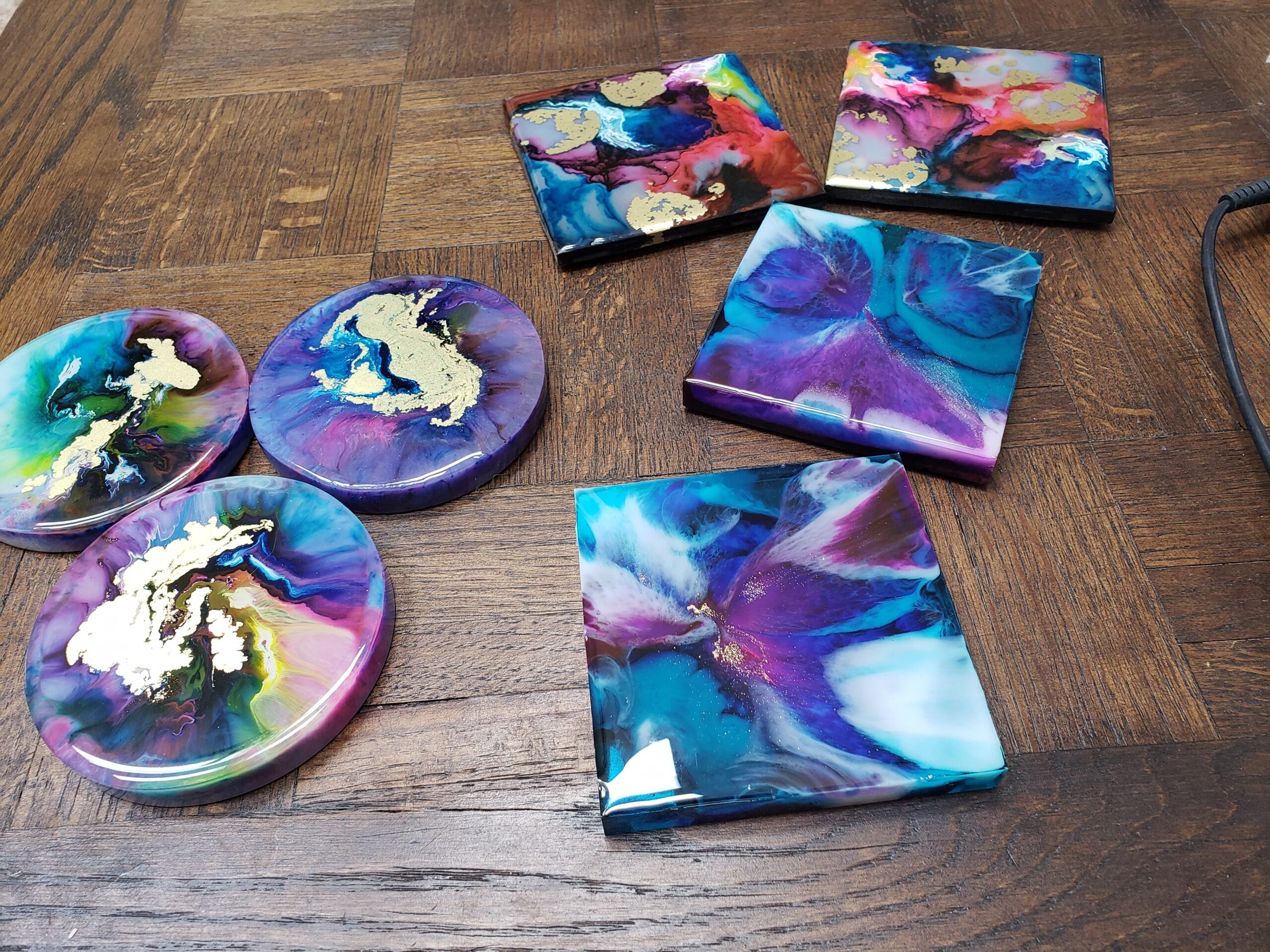 Epoxy Resin Coasters