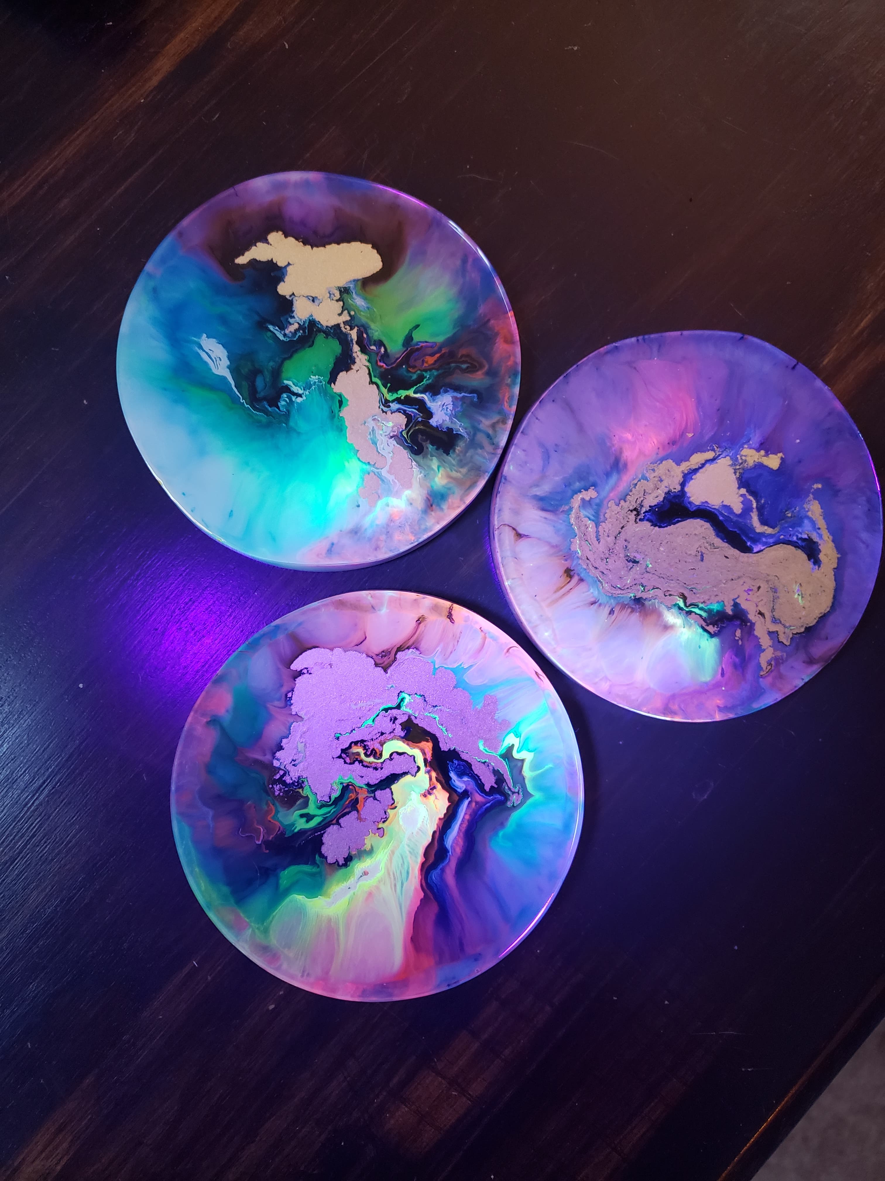 Epoxy Resin Coasters
