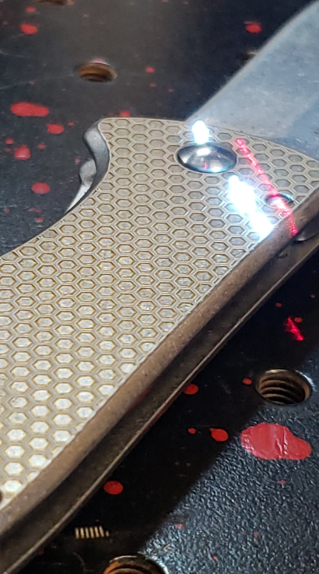 Laser Engraved Knife