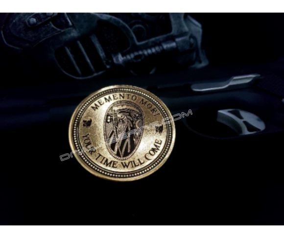 Memento Mori - Brass Coin - Image 2