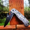 Spyderco PM2 - Aztec Calendar - Deep Engraved Titanium Knife Scales - Paramilitary 2 - EDC Gear - Knife & Hardware Optional