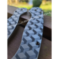 Spyderco PM2 - 3D Cubes - Q*Bert - Deep Engraved Titanium Knife Scales - Paramilitary 2 - EDC Gear - Knife & Hardware Optional - Image 2
