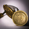 Gibbs Rule #9 - Michael Brunk Collab - Laser Engraved Brass or Copper Coin - Polished and Aged Finish