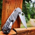 Spyderco PM2 - Beskar Ingot - Deep Laser Engraved -  PM2 Titanium Knife Scales - EDC Gear - Knife & Hardware Optional - Image 5
