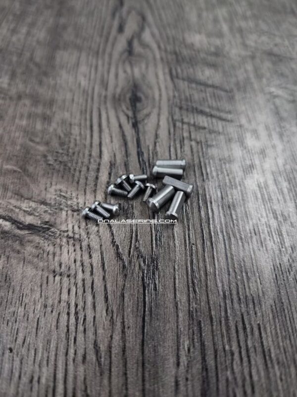 Replacement Hardware Kit for Spyderco Endela - Stainless Steel - Satin Finish - EDC Gear