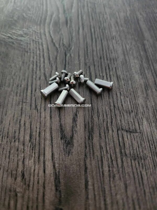 Replacement Hardware Kit for Spyderco Endura - Stainless Steel - Satin Finish - EDC Gear