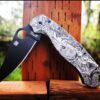 Spyderco PM2 TI - Kraken VS Pirate Ship Design - Fiber Laser Deep Engraved - PM2 Titanium Knife Scales - EDC Gear - Knife & Hardware Optional