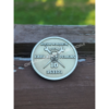 Ironworker - Custom - Laser Engraved Brass Coin - Hand Polished Finish