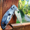 Spyderco Manix 2 - Kraken VS Pirate Ship - Deep Fiber Laser Engraved Titanium Scales – Flytanium Gear - SCALES ONLY