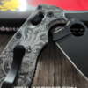 Spyderco Manix 2 - Kraken VS Pirate Ship - Deep Fiber Laser Engraved Titanium Scales – Flytanium Gear - SCALES ONLY