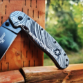 Ontario Rat 1 - Beskar Ingot - Mandalorian - Deep Laser Engraved Titanium Knife Scales - EDC Gear *Knife Install Optional* - Image 2