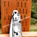 LynchNW Benchmade - Anchor - Deep Laser Engraved Titanium - Deep Carry Pocket Clip - Emerson - Protech - Blacksmith, Sandwash, or Satin Finish - Image 3