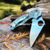 Spyderco PM3 TI - Viking Runes - Nordic Design - Laser Engraved Titanium Knife Scales - EDC Gear - Hardware & Knife Install Options
