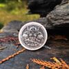 Viking - Odin - Norse God - Deep Laser Engraved Copper Coin - Polished and Aged Finish
