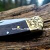 Buck 110 - Leaf Scroll - NEW Relief Engraving - Fiber Laser Deep Engraved - EDC Knife - NIB
