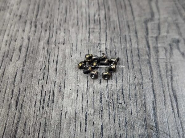 Benchmade Titanium Screw Set - Bugout 535 - Mini Bugout 533 - Anodized Titanium Screws - 6 Ano Colors - Flytanium Gear