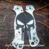 Spyderco PM2 - Punisher - Fiber Laser Deep Engraved - Titanium Knife Scales - EDC Gear - Knife & Hardware Optional