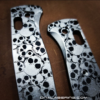 Benchmade Bugout - SKULLS - Deep Laser Engraved Titanium Scales - EDC Gear *Scales Only*