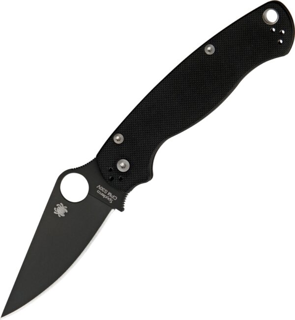 Spyderco PM2 TI - SIG - Deep Engraved Titanium Knife Scales - Paramilitary 2 - EDC Gear - Knife & Hardware Optional