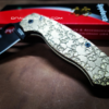 Spyderco PM2 - Skulls - NEW Relief Engraving Style - Deep Laser Engraved - PM2 Brass Knife Scales - EDC Gear *Knife Install Optional*