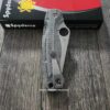 Spyderco PM2 Lotus Scales - Black Canvas Micarta - Flytanium Gear