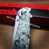 Kershaw Leek Framelock - Bodyguard - Japanese Guard - Samurai - Deep Fiber Laser Engraving - EDC Knife - NIB