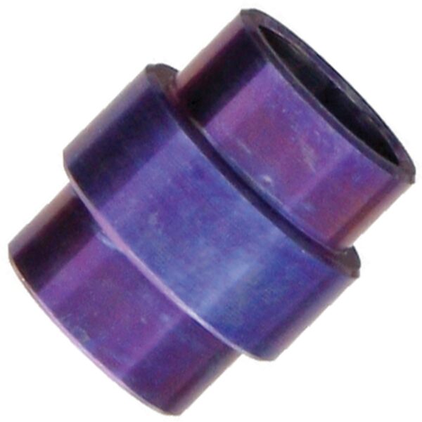 Spyderco PM2 - TI Lanyard Tube (Blue, Purple) Flytanium Gear