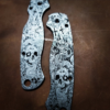 Spyderco PM2 - The Undying - Engraved PM2 Titanium Knife Scales - Paramilitary 2 - EDC Gear - Hardware & Knife Install Options