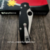 Spyderco PM2 - Carbon Fiber Scales - Black Basket Weave - Flytanium Gear