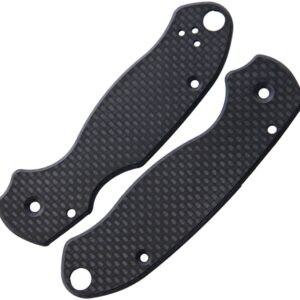 Spyderco PM3 - Carbon Fiber Scales - Black Basket Weave - Flytanium Gear