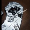 Spyderco PM2 - Treasure Map - Pirates - Fiber Laser Deep Engraved - Titanium Knife Scales - EDC Gear - Knife & Hardware Optional