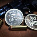 Doc Holliday - Daisy If You Do - Say When - Deep Laser Engraved Brass Coin - Polished and Aged Finish - Image 2