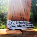 Kershaw Volt - We The People - US Flag - Fiber Laser Engraved - Stainless Steel - EDC Knife - NIB - Image 2