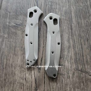 Benchmade MINI Osborne 945 - Titanium Scales - Stonewash - Flytanium Gear