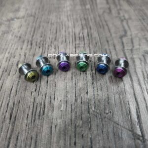 Benchmade Axis Lock Bar - Anodized Titanium with Steel Core - Bugout 535 - Mini Bugout 533 - Taggedout 15535 - 6 Ano Colors - Flytanium Gear