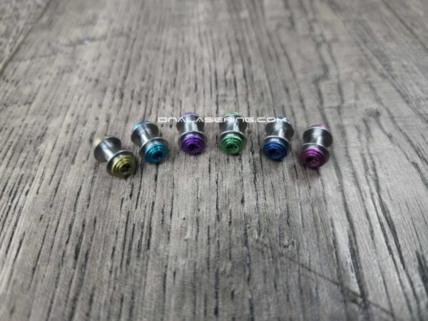 Benchmade Axis Lock Bar - Anodized Titanium with Steel Core - Bugout 535 - Mini Bugout 533 - Taggedout 15535 - 6 Ano Colors - Flytanium Gear