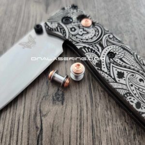 Benchmade Bugout & MINI Bugout - Copper Axis Lock Bar - Flytanium Gear