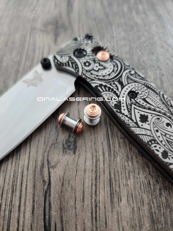 Benchmade Bugout & MINI Bugout - Copper Axis Lock Bar - Flytanium Gear