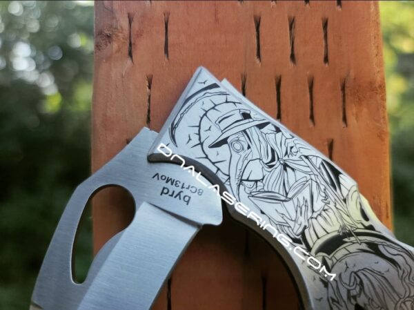 Spyderco Byrd Crossbill - Plaque Doctor - Deep Fiber Laser Engraved - EDC Knife - Stainless Steel - New in Box