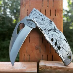 Spyderco Byrd Crossbill - Plaque Doctor - Deep Fiber Laser Engraved - EDC Knife - Stainless Steel - New in Box