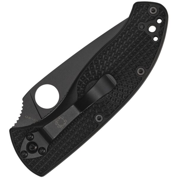 Spyderco Tenacious - Black Blade - 8Cr13MoV - Black FRN Handle - EDC Knife - NIB