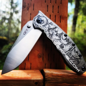 Spyderco PM2 Lotus Scales - G10 - Blue, Black, Red, & Orange Color Options - Flytanium Gear