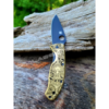 Spyderco Tenacious - Aztec Calendar - Deep Fiber Laser Engraved Brass Scales - EDC Gear *Scales Only*