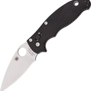 Spyderco Manix 2 - Satin Blade - Black G10 - EDC Knife - NIB