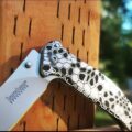 Kershaw Zing SS - Kryptek Camo - Deep Fiber Laser Engraved - Double Sided Black Engraving - EDC Knife - Stainless Steel - NIB - Image 2