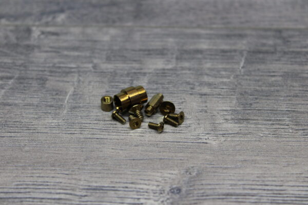 Spyderco PM3 - Titanium Hardware Kit - Anodized Blue or Bronze