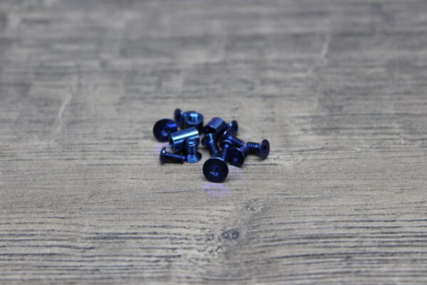 Spyderco Yojimbo 2 - Yojumbo - Titanium Hardware Kit - Anodized Blue or Bronze