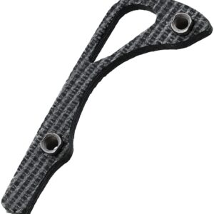 Benchmade MINI Bugout - Black Canvas Micarta - Backspacer - Flytanium Gear