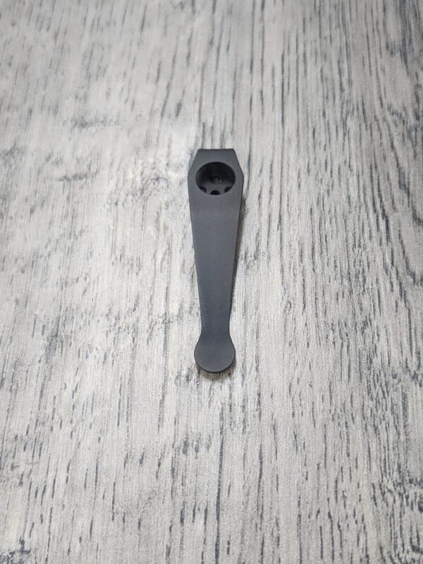 LynchNW Spyderco - Fuck Off - Deep Laser Engraved Titanium - Deep Carry Pocket Clip - Blacksmith, Sandwash or Satin Finish