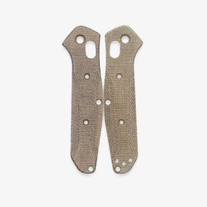 Benchmade Mini Osborne 945 - Green Canvas Micarta Scales - Flytanium Gear